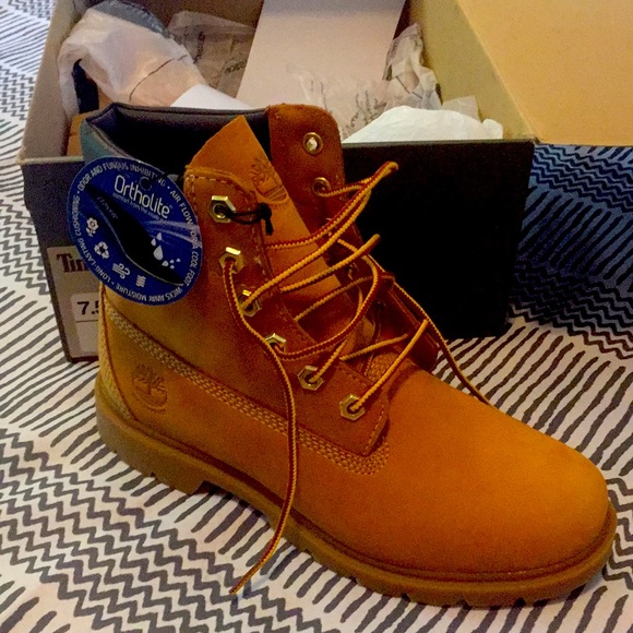 NEW Timberland womens linden woods 6in wheat - Picture 4 of 6